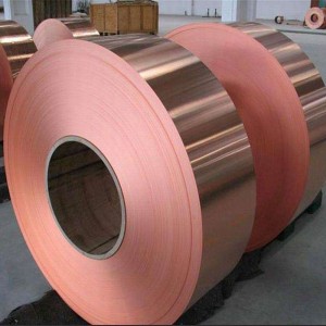 Red copper strip